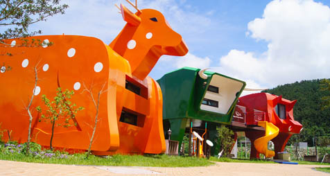 애니몰 스토리 하우스 2층(미끄럼틀)