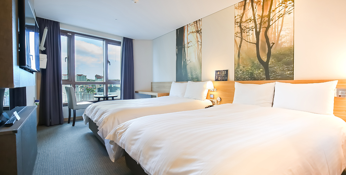 시티 디럭스 더블트윈-2인조식포함